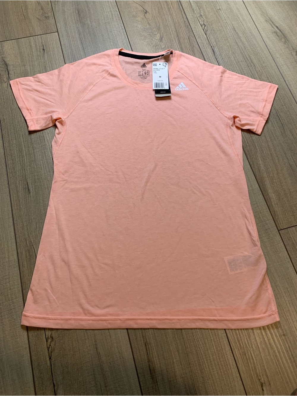 *New* adidas women’s Peach Crew Neck Short Sleeve Performance Tee